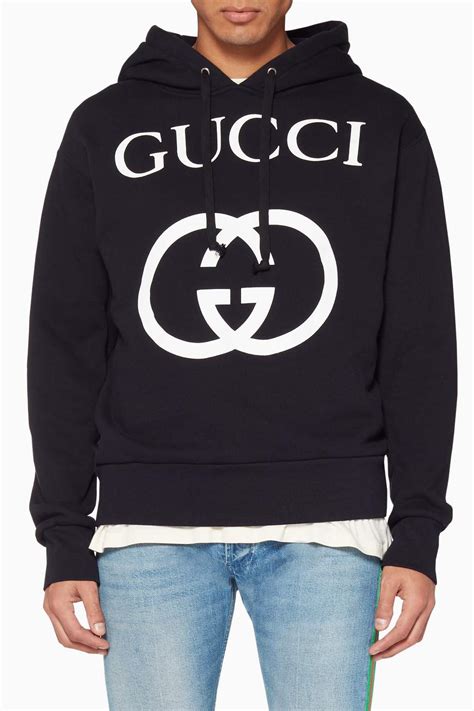 black gucci hoodie men|Gucci hoodie sale designer men.